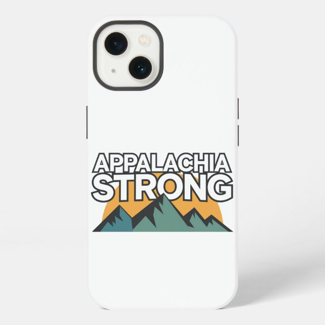 Coque iPhone Appalachia forte (Verso)