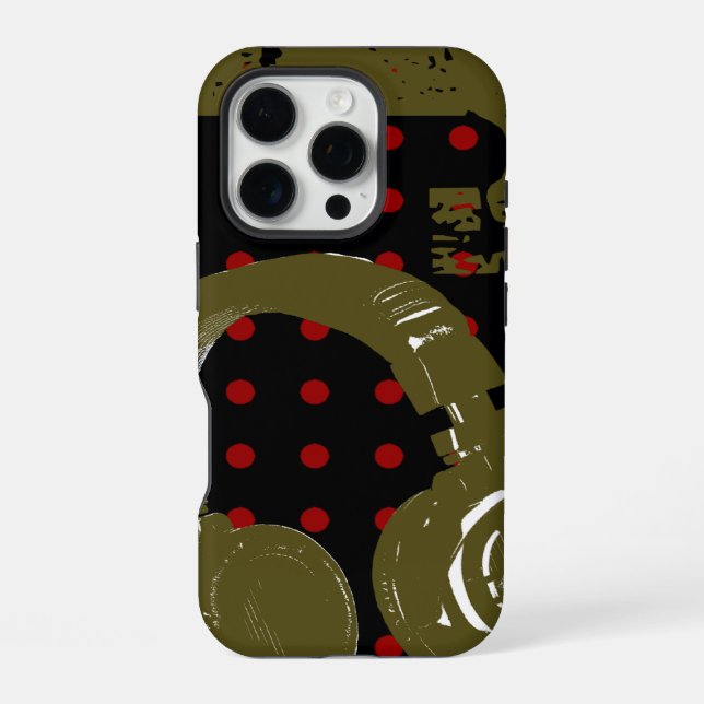 Coque iPhone appelez le DJ (Verso)