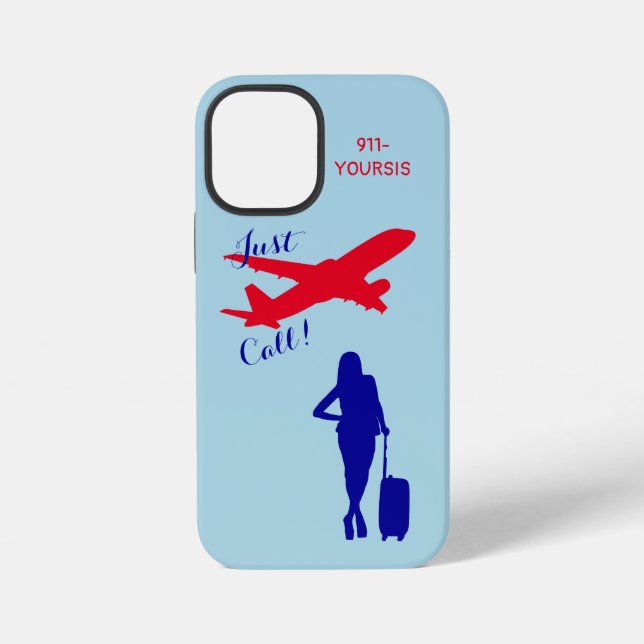 Coque iPhone Appelle Sis (Verso)