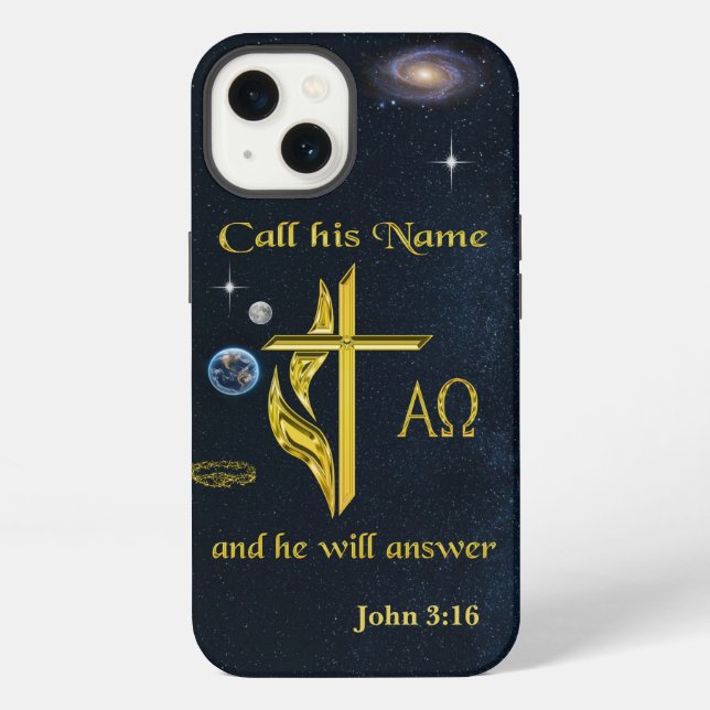 Coque iPhone Appelle son nom (Verso)