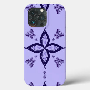 Coque iphone Apple au design floral