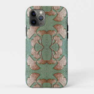 Coque iphone Apple avec feuilles Gingko