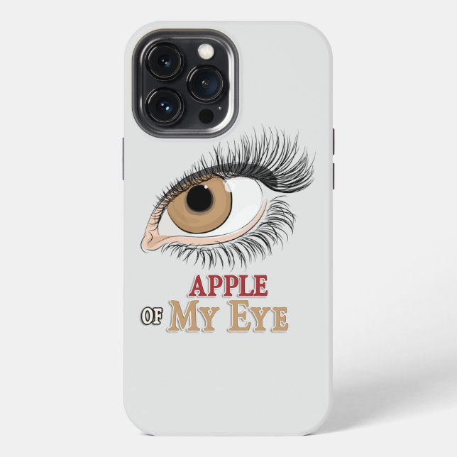 Coque iPhone Apple de Mon Oeil Cils Art (Verso)
