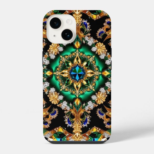 Coque iPhone Apple iPhone 14 couleurs Coque-mat brésilien (Verso)