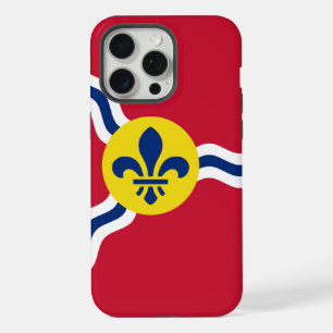 Coque iPhone 15 Pro Max Apple iPhone 15 Pro Max Coque, drapeau St. Louis