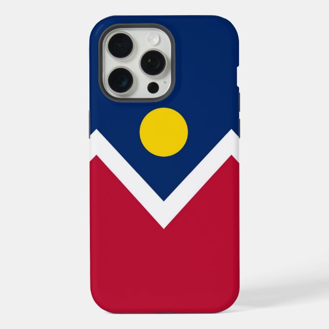 Coque iPhone Apple iPhone 15 Pro Max Coque, indicateur Denver (Verso)