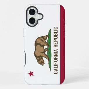 Coque iPhone 16 Plus Apple iPhone 16 Plus Coque-Mate, drapeau californi