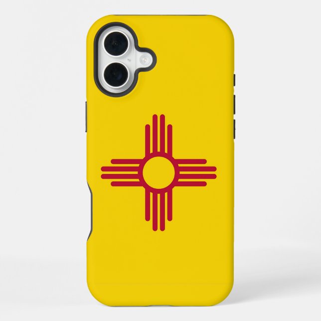 Coque iPhone Apple iPhone 16 Plus Coque-Mate Nouveau Mexique dr (Verso)