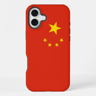 Coque iPhone 16 Plus Apple iPhone 16 Plus Mate, drapeau de la Chine