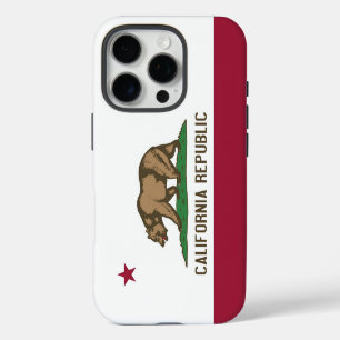 Coque iPhone 16 Pro Apple iPhone 16 Pro Coque-Mate, drapeau californie