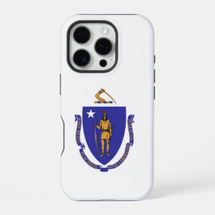 Coque iPhone 16 Pro Apple iPhone 16 Pro Coque-Mate, drapeau du Massach