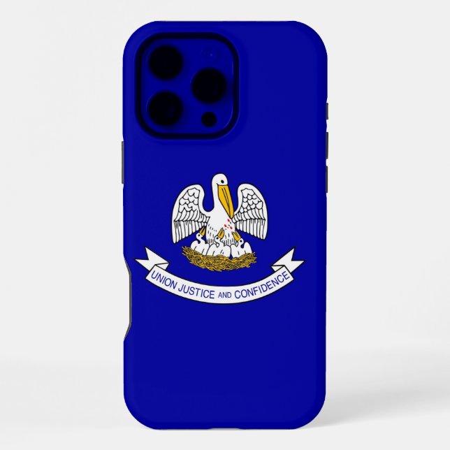 Coque iPhone Apple iPhone 16 Pro Max Coque, drapeau de la Louis (Verso)
