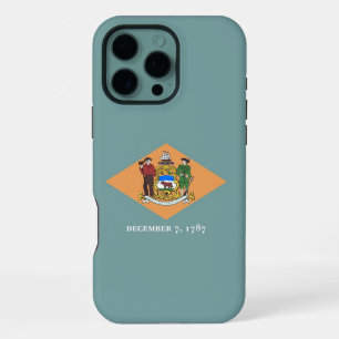 Coque iPhone 16 Pro Max Apple iPhone 16 Pro Max Coque, drapeau Delaware