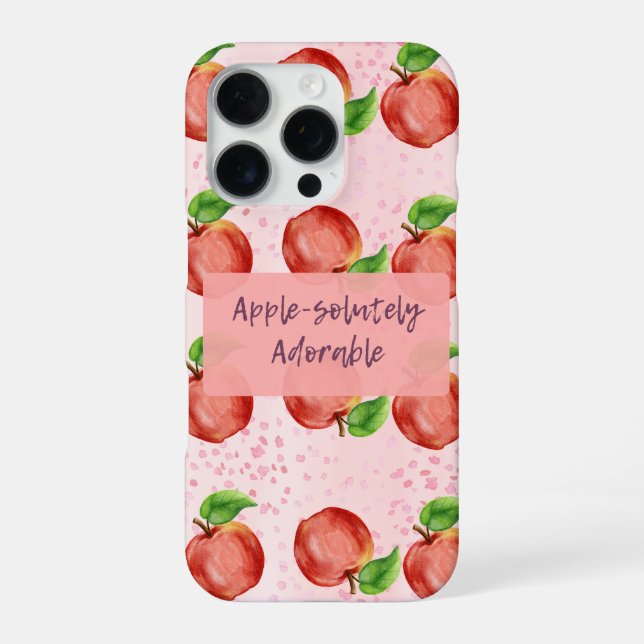 Coque iPhone Apple-solutely Adorable (Verso)