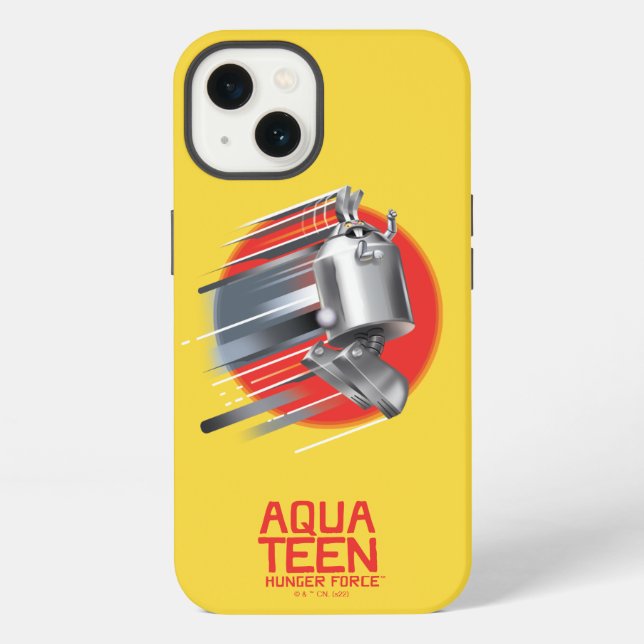 Coque iPhone Aqua Ado Hunger Force Rabbot (Verso)