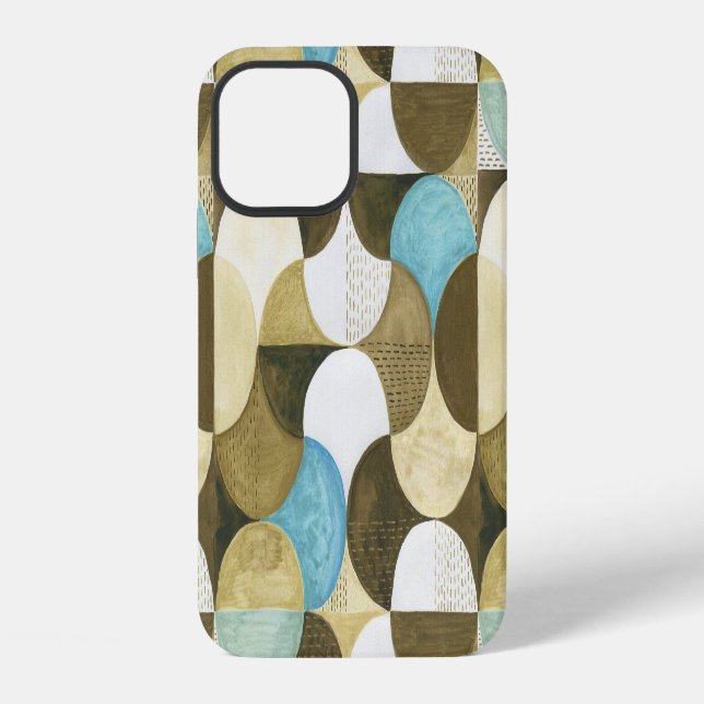 Coque iPhone Aquarelle Abstraite dessinée (Verso)