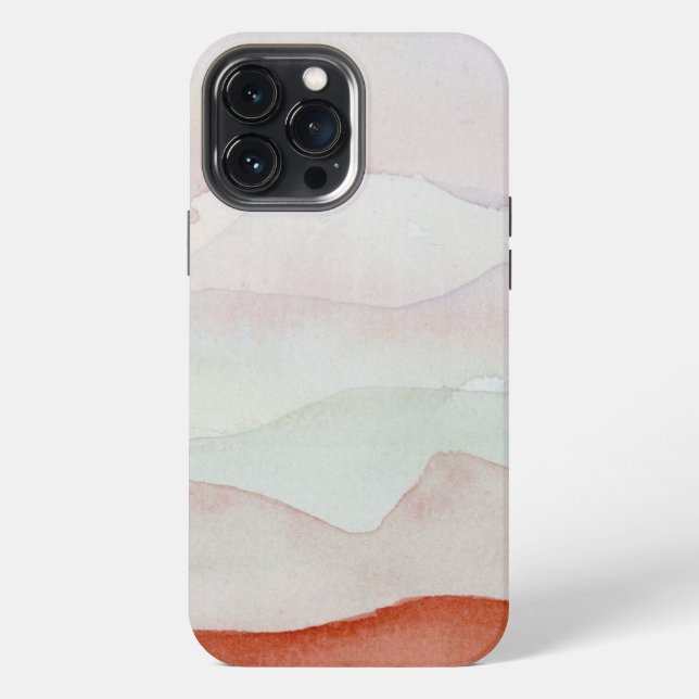 Coque iPhone Aquarelle Boho  (Verso)