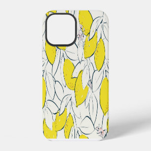 Coque iPhone 12 Aquarelle Citrus Citrus Motif sans couture