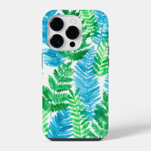 Coque Pour iPhone 14 Plus Aquarelle de fougère