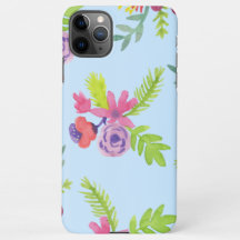 Aquarelle Fleur sauvage Motif Legs Enveloppement P