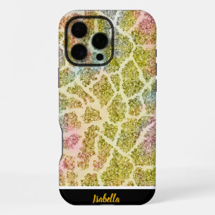 Coque iPhone 16 Pro Max Aquarelle inspirée des impressions animales