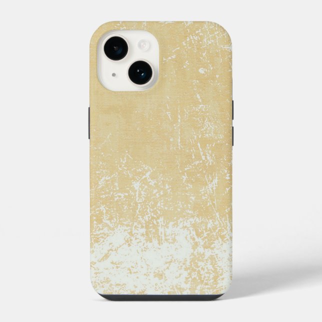 Coque iPhone Aquarelle Rustique esthétique (Verso)