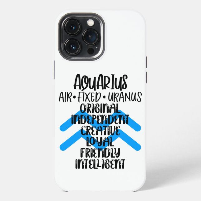 Coque iPhone Aquarius  (Verso)