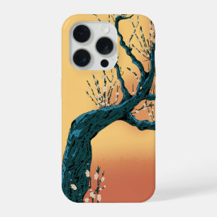 Coque iPhone 15 Pro Arbre à fleurs chinois