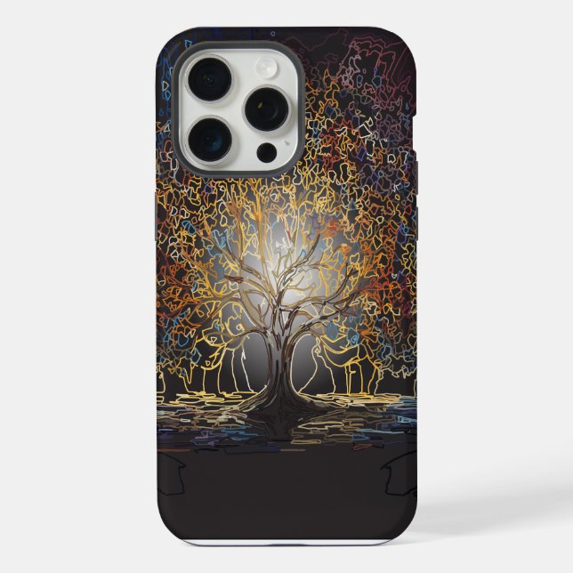 Coque iPhone Arbre à vie (Verso)