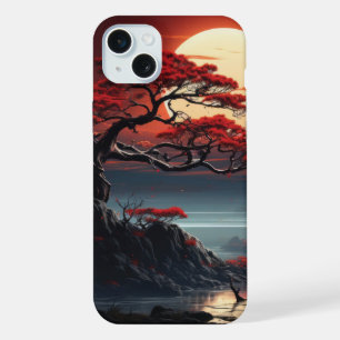 Coque iPhone 15 Plus Arbre bonsaï