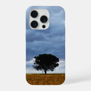 Coque iPhone 15 Pro Arbre dans un champ vide