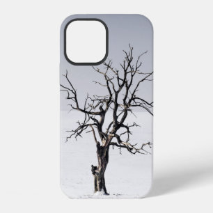 COQUE iPhone 12 ARBRE DÉPOUILLÉ AU MILIEU DE LA NEIGE