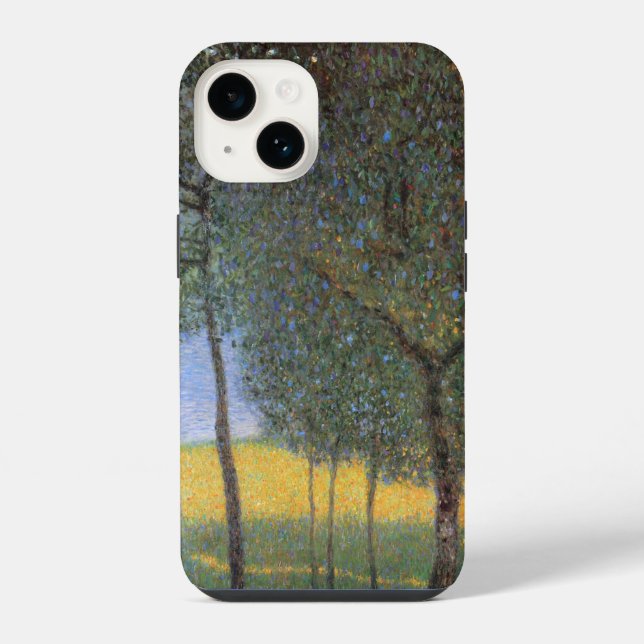 Coque iPhone Arbres fruitiers, Gustav Klimt (Verso)