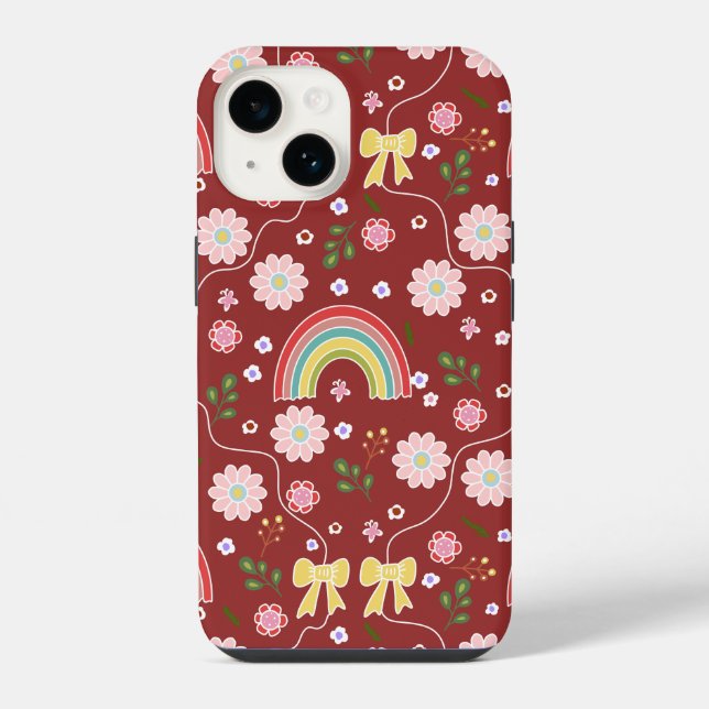 Coque iPhone Arc-en-ciel  (Verso)