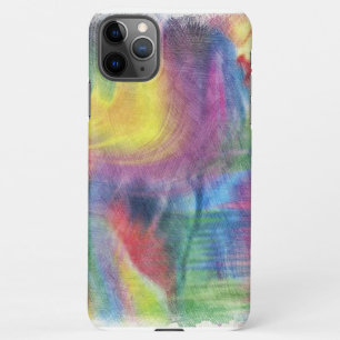 Coque iPhone 11Pro Max arc-en-ciel abstrait