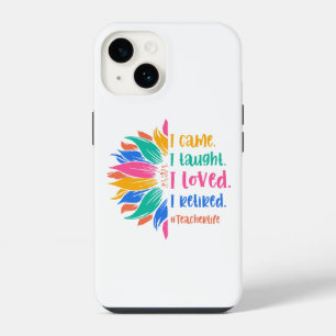 Coque Pour iPhone 14 Arc-en-ciel N'estimez jamais un professeur d'école