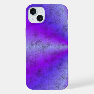 Coque iPhone 15 Plus Arc-en-ciel rose en cuir d'éléphant Optik