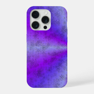 Coque iPhone 15 Pro Arc-en-ciel rose en cuir d'éléphant Optik