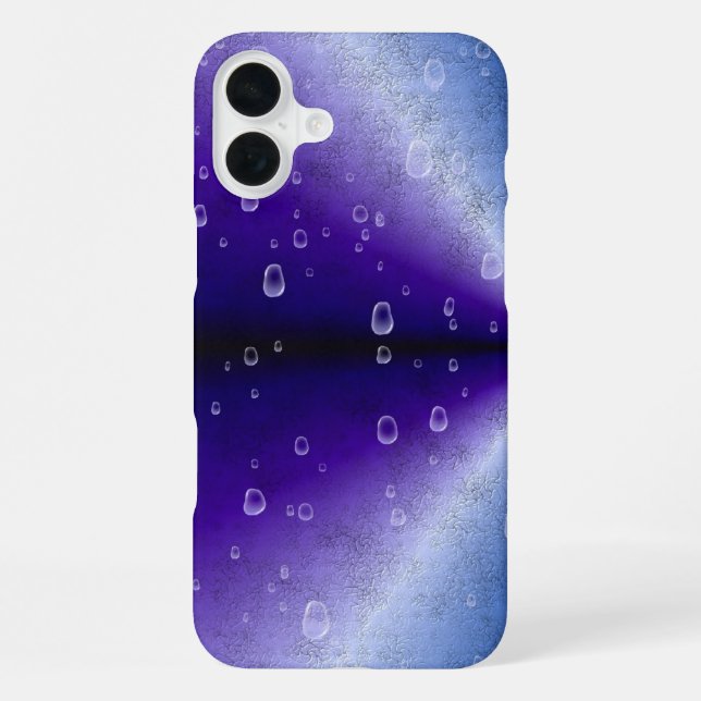 Coque iPhone Arc-en-ciel violet (Verso)