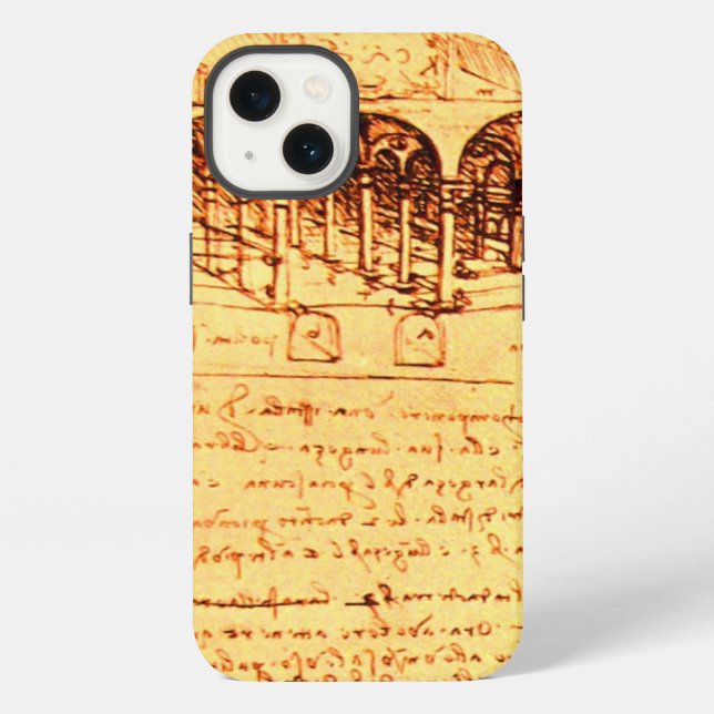 COQUE iPhone ARCHITECTURE DE RENAISSANCE, ARCHITECTE, INGÉNIEUR (Verso)