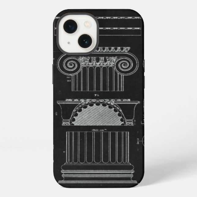 Coque iPhone Architecture graphique IV (Verso)