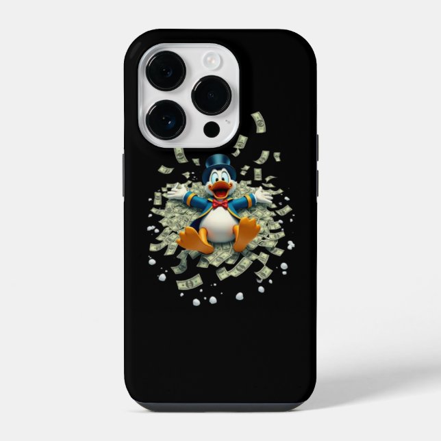 Coque iPhone Argent Plongée Delft Téléphone Case (Verso)