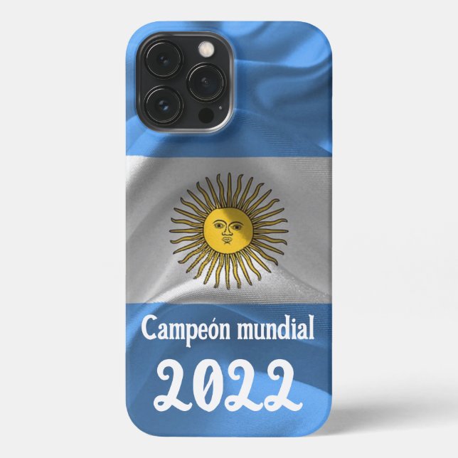 Coque iPhone ARGENTINA - Champion mondial (Verso)