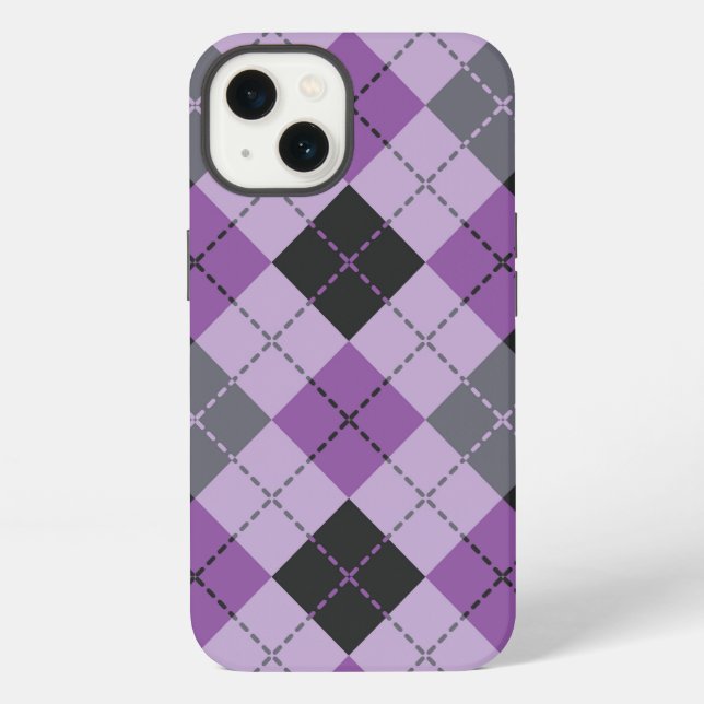 Coque iPhone Argyle design (Verso)