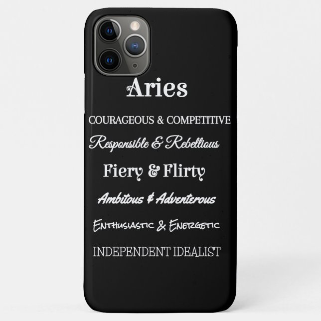 coque iphone Aries (Dos)