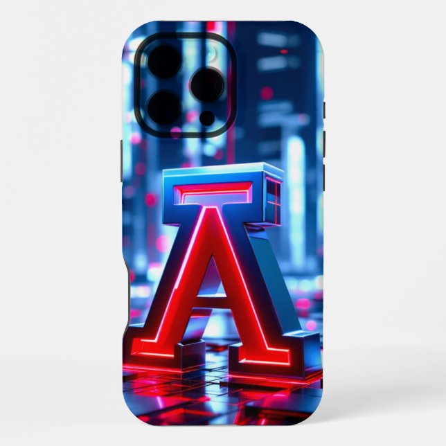 Coque iPhone Arizona Néon (Verso)