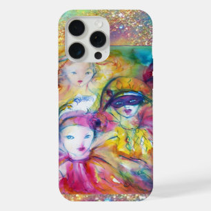 COQUE iPhone 15 PRO MAX ARLEQUIN PIERROT ET COLOMBINE