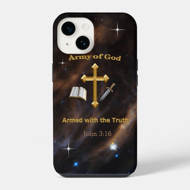 Coque iPhone Armée De Dieu (Verso)