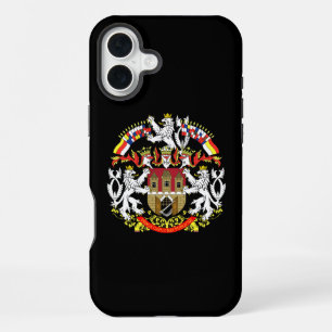Coque iPhone 16 Plus Armoiries de Prague