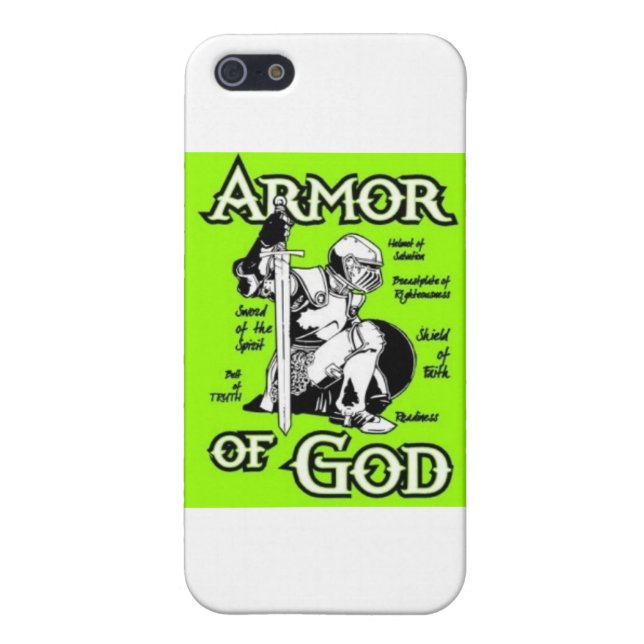 Coque iPhone ArmorOfGod (Dos)